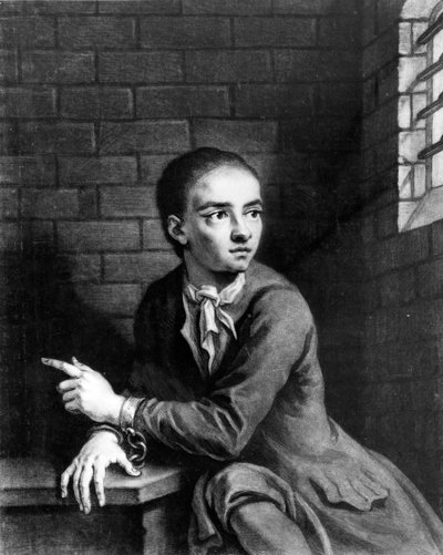 Jack Sheppard, inciso da George White, 1728 da James Thornhill